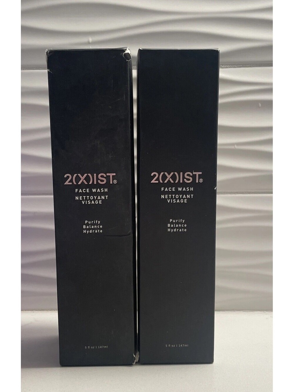 2XIST FACE WASH 5 oz GENTLE Gel Based Facial Cleanser - Set Of 2